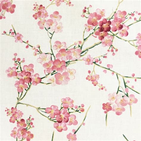 Cherry Blossom Fabric Etsy
