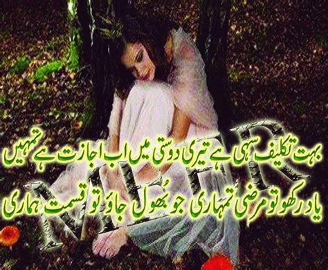 I have collected so many pictures from all around the world wide web and sharing. beautiful friendship poetry in urdu | Urdu poetry, Poetry, Friendship