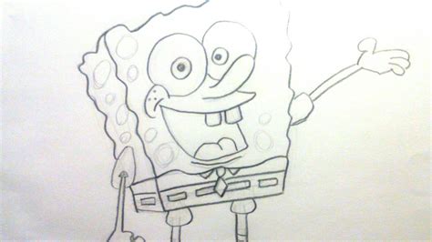 Dibujar a Bob Esponja para niños Aprende como dibujar a Bob Esponja