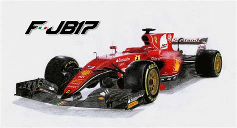 Different versions of this engine were later used in formula one and sports car racing. Ferrari F1 2017 update: engine cover and name (tribute to Jules Bianchi) Pencil + digital work