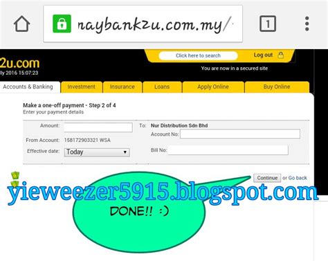 (sendirian berhad) sdn bhd malaysia company is the one that can be easily started by foreign owners in malaysia. MustClick!!: Tutorial Bayar Bill "Nur Distribution Sdn. Bhd."