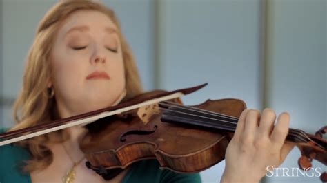 Rachel Barton Pine Violinist Strings Magazine Sessions Bayard Heimer