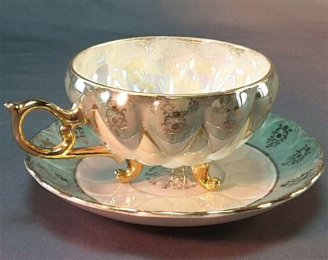 Vintage Tea Cup And Saucer ~ Fine Pearl China Made In Japan Cupsaucer Teacup Coffeecup
