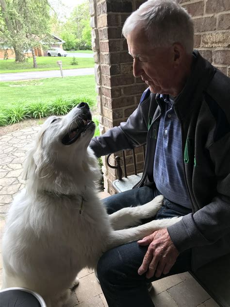 The Look My Dog Gives My Grandpa Raww