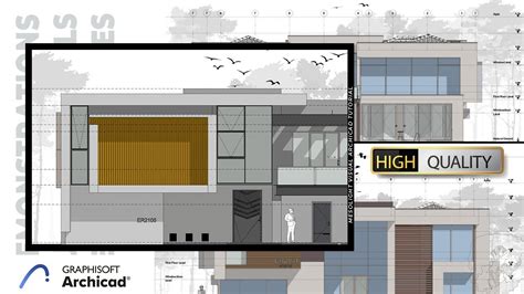 Learn High Quality Architectural Elevation Presentations Fast And