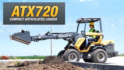 Introducing The Vermeer Atx720 Compact Articulated Loader Youtube