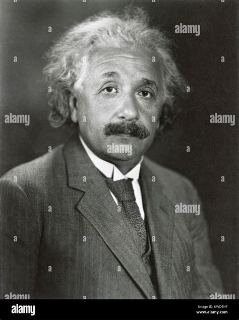 Albert Einstein Físico Teórico Alemán En 1931 Foto Tomada Durante El
