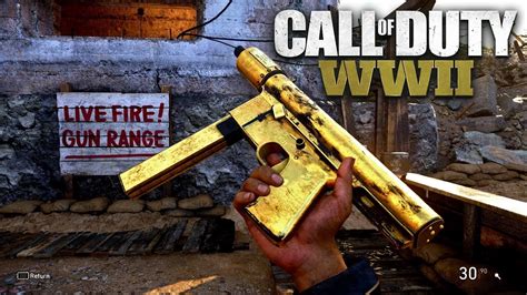 Road To Chrome Gold Grease Gun Call Of Duty Ww2 Multiplayer