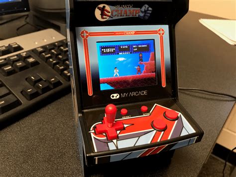 Review Karate Champ Micro Arcade From My Arcade Hackinformer