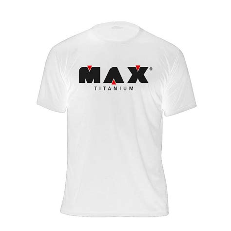 Camiseta Branca Dry Fit Max Titanium Meu Mundo Fit