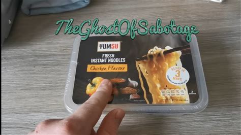Yumsu Fresh Instant Noodles Chicken Flavour Youtube