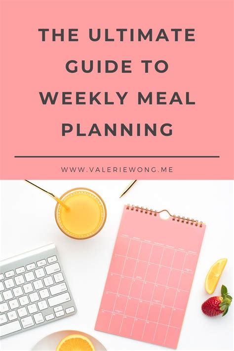 The Ultimate Guide To Weekly Meal Planning Meals For The Week Week Meal Plan Meal Planning
