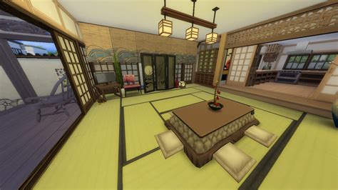 Japanese Kominka House By Dixie Nourmous At Mod The Sims 4 Sims 4 Updates