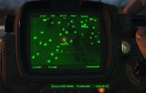 Fallout Vaults Map