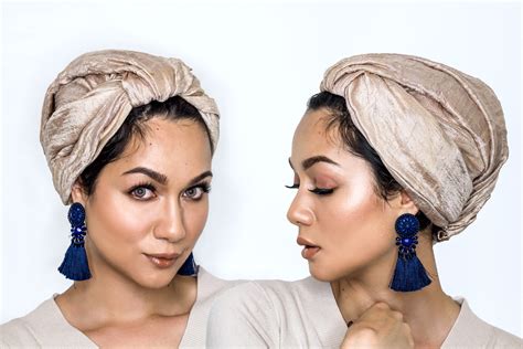 A Super Quick And Easy Turban Tutorial Fashion Breed