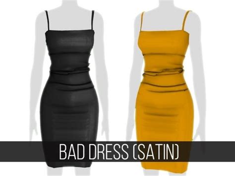 Bad Dress Satin Version The Sims 4 Download Simsdom Ru The Sims
