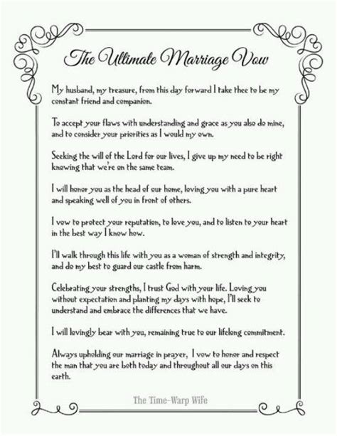 Love This Marriage Vows Vows Wedding Vows