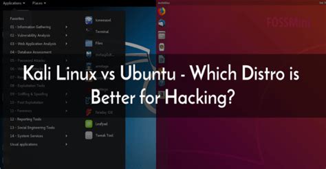 Kali Linux Vs Ubuntu Which Distro Is Better For Hacking