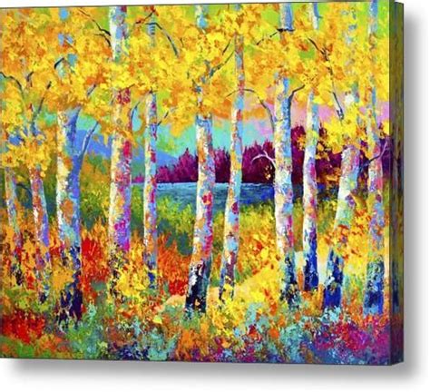 Autumn Jewels Acrylic Print By Marion Rose Canvas Art Art Painting