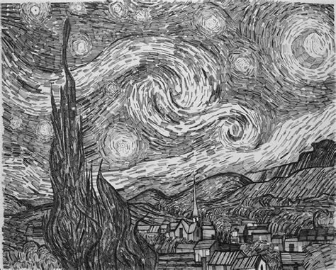 Starry Night Cover By Joshua Beckler Joshuabeckler Com Sky Art Painting Cool Art Drawings