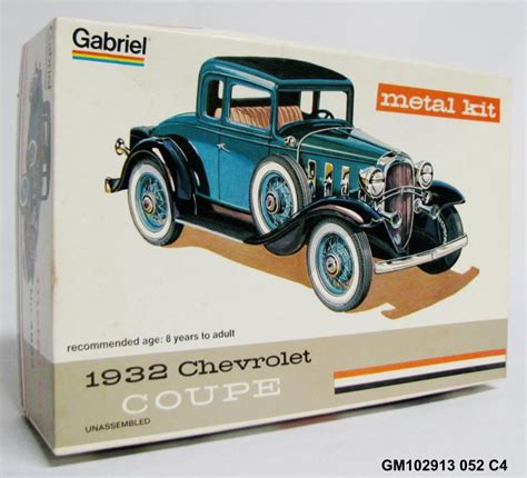 Vintage Gabriel 1932 Chevrolet Coupe Diecast Metal Model