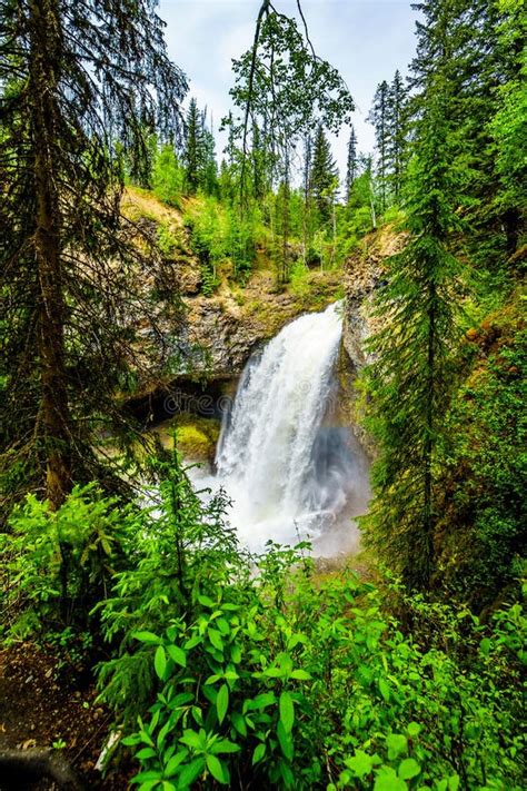 Moul Falls In Wells Gray Provincial Park British Columbia Canada