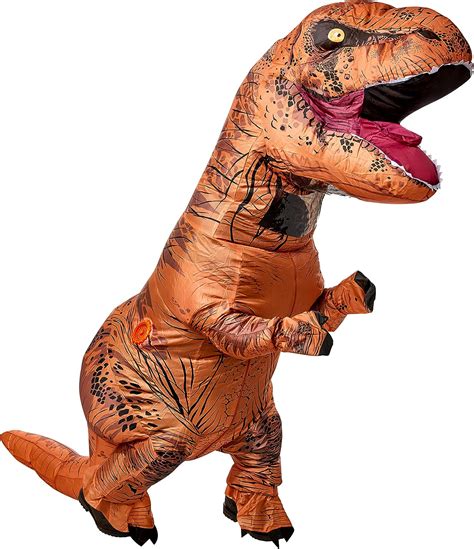 Rubies Adults Inflatable T Rex Dinosaur Costume From Jurassic World