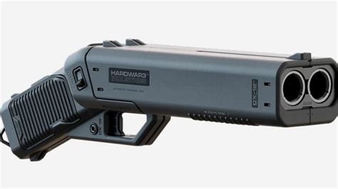 The Dx 12 Punisher Is A Double Barreled Shotgun Pistol From The Future