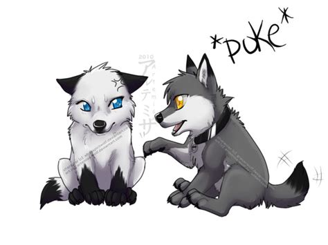 Puppy anime kawaii cute wolf drawings. Chibi-com.Poke by ArtemisA-wolf | Anime puppy, Animal sketches, Anime wolf