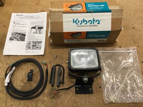 Kubota Rtv900 Rear Work Light Kit V4223 R2401 53380 Rtv400 Rtv500