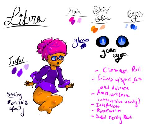 Libra Reference Slime Ghost Oc By The Maine Coon On Deviantart