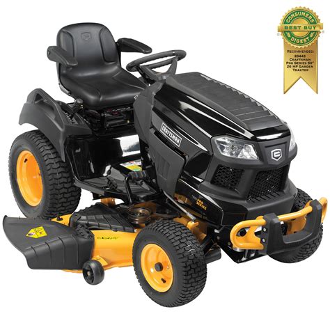 Craftsman Pro Series 50 26 Hp V Twin Kohler Garden Tractor With Turn
