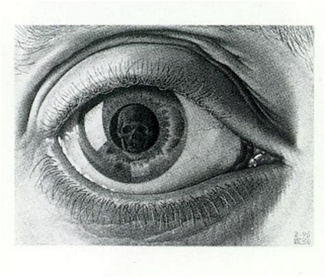 Famous Painting Eye Of The Beholder Maurits Cornelis Escher