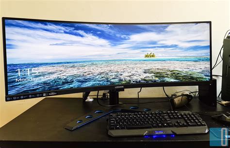 Lenovo Legion Y44w Review Curved Super Wide Angle Monitor That Rocks