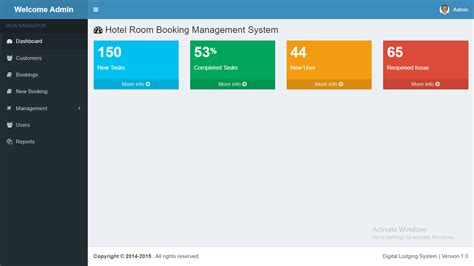 Online Hotel Booking Management System In PHP MySQL CampCodes