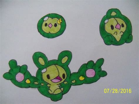 Solosis Duosion And Reuniclus Drawing W Story By Susanlucariofan16