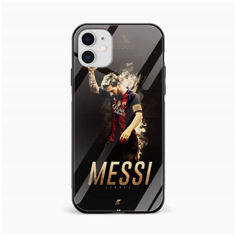 Sirphire Lionel Messi Black And Golden Phone Case Cover For Apple Iphone