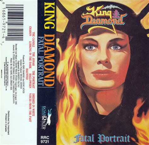 King Diamond Fatal Portrait 1986 White Shell Cassette Discogs