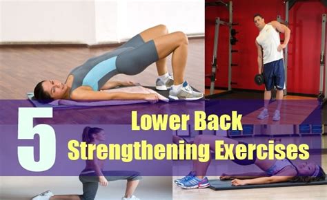 5 Lower Back Strengthening Exercises Best Exercises To Strengthen Lower Back Bodybuilding