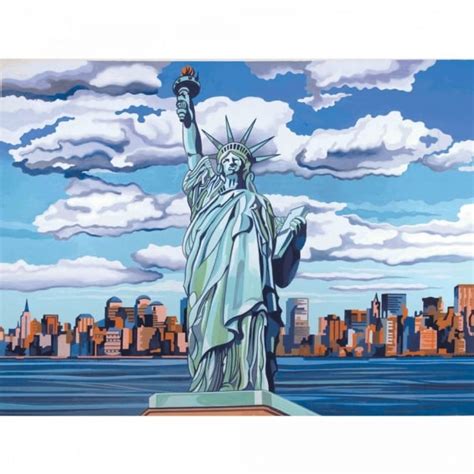 Senior Paint By Numbers Statue Of Liberty Uk