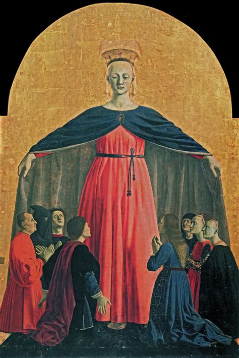 The Madonna Of Mercy 1445 Piero Della Francesca