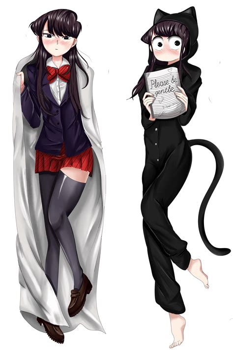 I Finished My Komi Dakimakura Designs And You Can Actually Buy Them Link In Comments