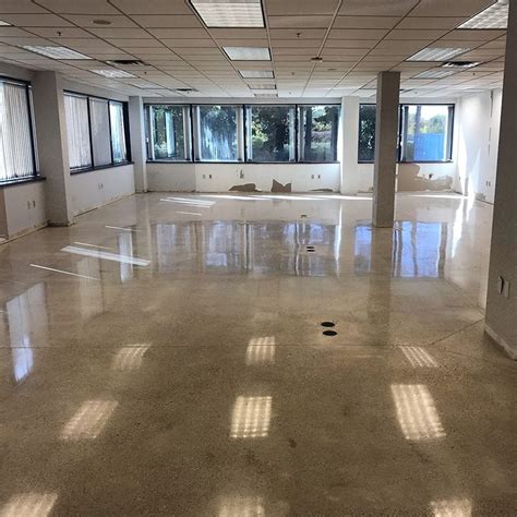 Grand Rapids office polished concrete - Xtreme Engineered Floor Systems