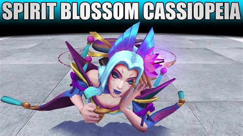 Spirit Blossom Cassiopeia Sapphire Chroma League Of Legends Youtube