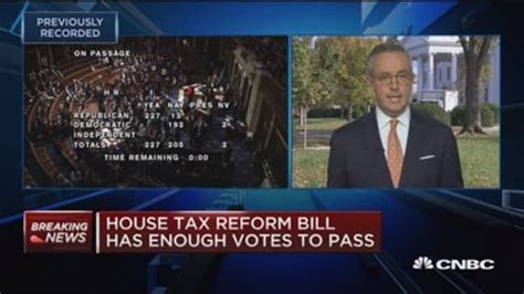 House Republicans Pass Tax Reform Bill