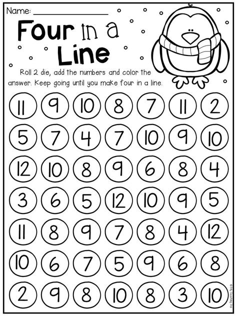 Fun Math Worksheets For 1st Graders