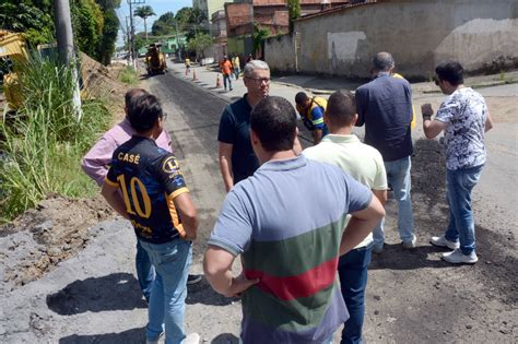 Prefeito Rodrigo Drable Vistoria Obras Por Toda A Cidade Barra Mansa