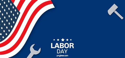 Minimalistic Vector American Labor Day Background Labor Day Balloon