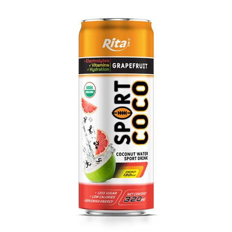 Coconut Products Sport Drink Coconut Water With Grapefruit