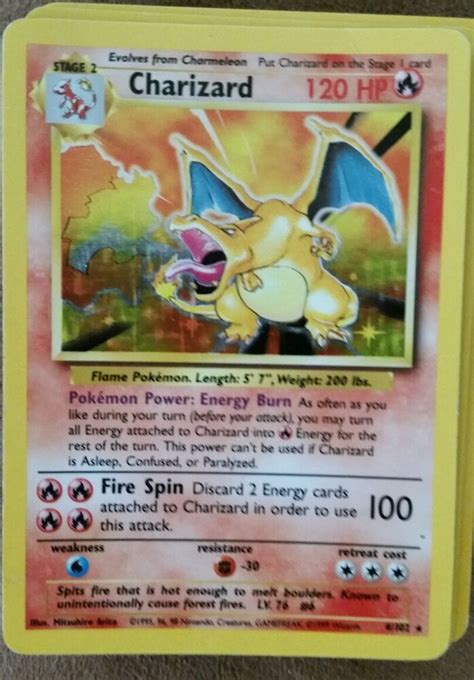 Check spelling or type a new query. Rare charizard holographic Pokémon card | eBay